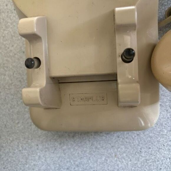 Starplus Vintage Beige Pushbutton Telephone *Works* - Picture 4 of 7